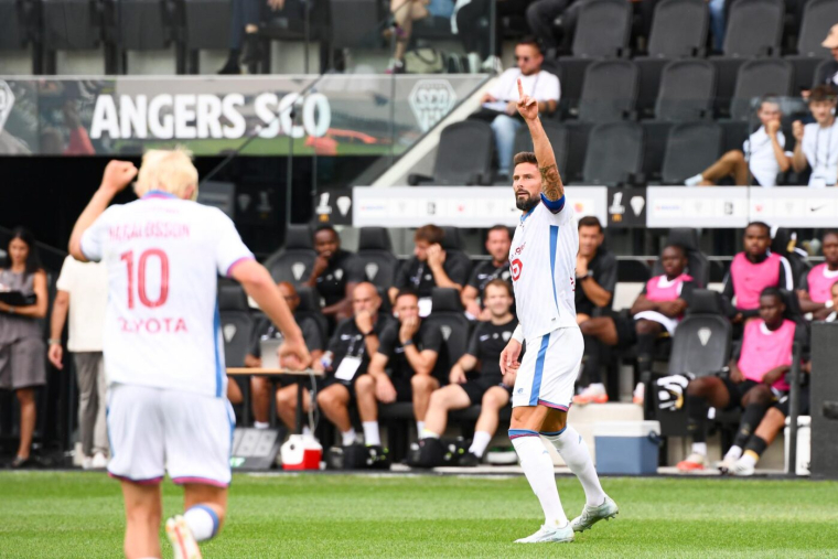 Grâce à Oivier Giroud, Lille croque Angers