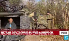 Guerre en Ukraine : retrait des troupes russes déployées sur la rive droite du Dniepr