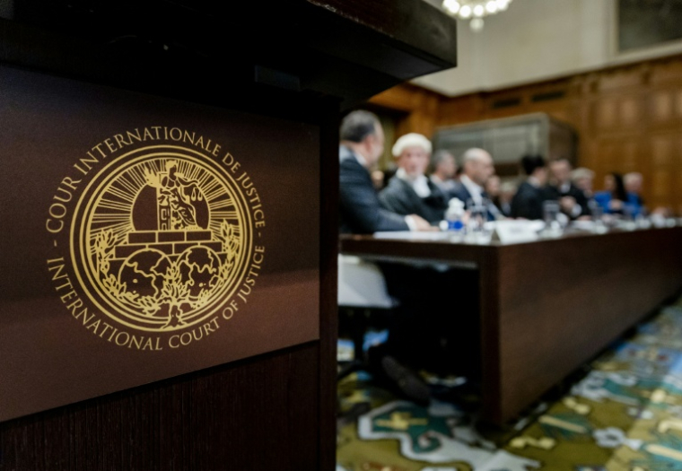 La Cour internationale de justice (CIJ), le 12 janvier 2024 à La Haye ( ANP / Remko de Waal )
