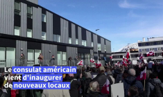 Groenland: manifestation après l'ouverture du nouveau consulat américain