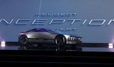Une concept-car Peugeot présenté au salon CES de Las Vegas, en janvier 2023 ( GETTY IMAGES NORTH AMERICA / ETHAN MILLER )