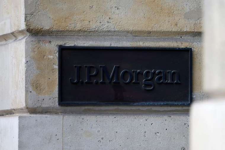 Un logo J.P. Morgan