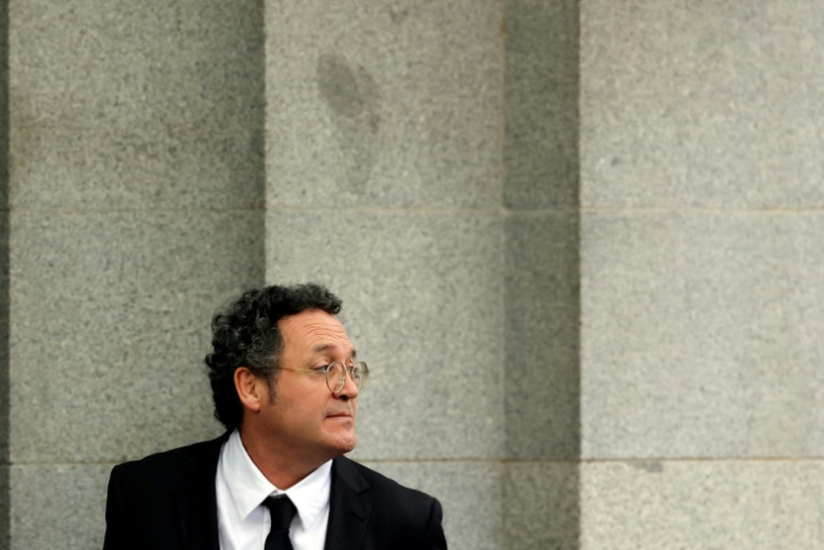 Le procureur général espagnol Alvaro Garcia Ortiz arrive au tribunal à Madrid le 13 novembre 2025 ( AFP / Oscar DEL POZO )
