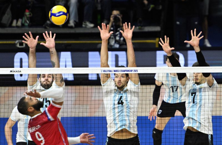 Volley, la France s'incline face à l'Argentine