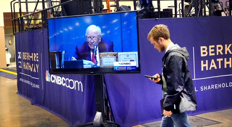 L’action Berkshire Hathaway progresse de 12% depuis le début de l’année. (© AFP)