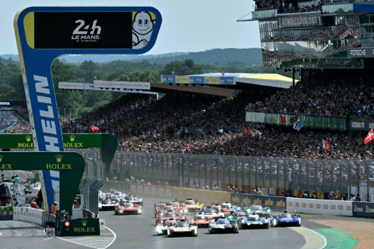 Le départ des 24 Heures du Mans, le 13 juin 2026 ( AFP / LOU BENOIST )
