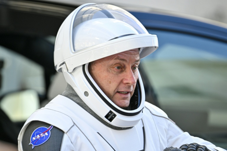 L'astronaute de la NASA, Mike Fincke, le 31 juillet 2025 à Cap Canaveral, en Floride ( GETTY IMAGES NORTH AMERICA / Miguel J. Rodriguez Carrillo )