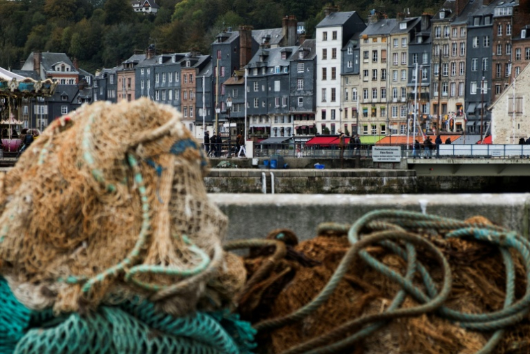 Le port d'Honfleur, dans le Calvados, le 1er novembre 2018 ( AFP / JOEL SAGET )