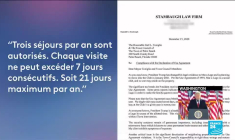 Etats-Unis : après la Maison Blanche, Donald Trump s'installe dans sa résidence de luxe en Floride