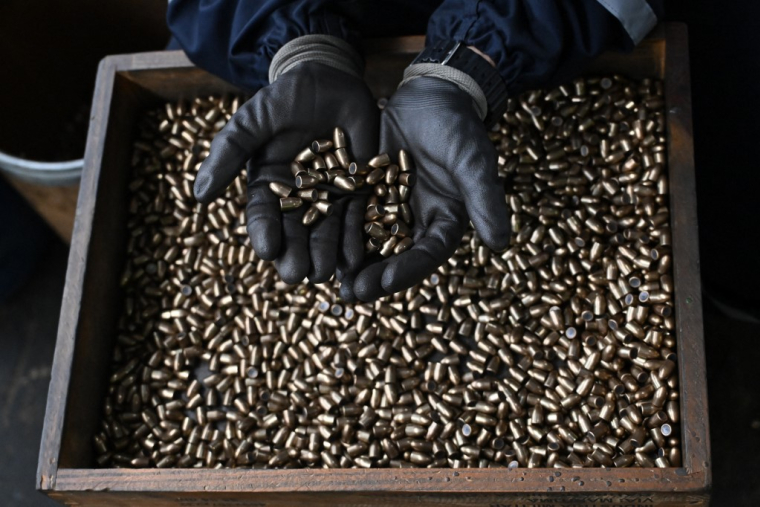 Des munitions. (illustration) ( AFP / RAUL ARBOLEDA )