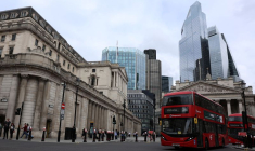Une vue de la Banque d'Angleterre