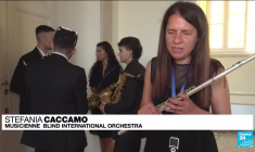 Italie : le premier orchestre symphonique de musiciens aveugles et malvoyants