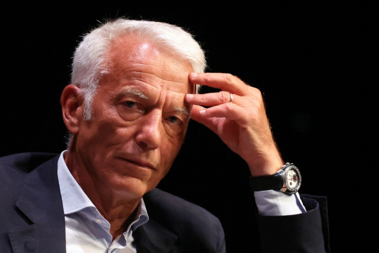 Patrick Martin, le 28 août 2026, à Blois ( AFP / ALAIN JOCARD )