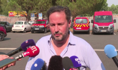 Incendie dans les Landes: évacuation de 8.000 habitants à Parentis en cours (préfet)
