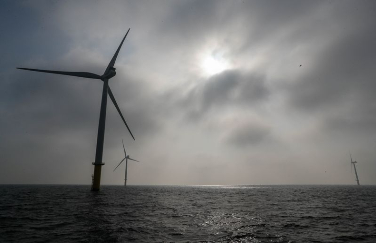 Le parc éolien offshore Eneco Luchterduinen, aux Pays-Bas