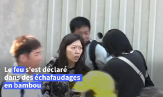 Hong Kong: un immense incendie ravage plusieurs immeubles résidentiels