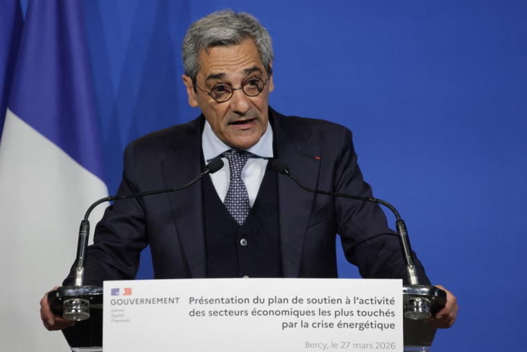 Serge Papin à Paris, le 27 mars 2026. ( AFP / LUDOVIC MARIN )