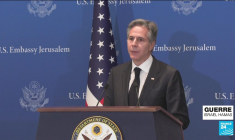 Israël-Hamas : A. Blinken demande à B. Netanyahu d'épargner les civils dans la bande de Gaza