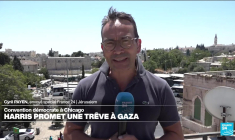 Convention démocrate : Kamala Harris promet une trêve à Gaza
