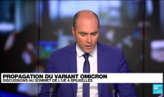 Propagation du variant Omicron : discussions au sommet de l'UE à Bruxelles