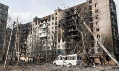 UKRAINE: LE MAIRE DE MARIOUPOL A DISCUTÉ D'UNE ÉVACUATION DES CIVILS AVEC L'AMBASSADEUR DE FRANCE