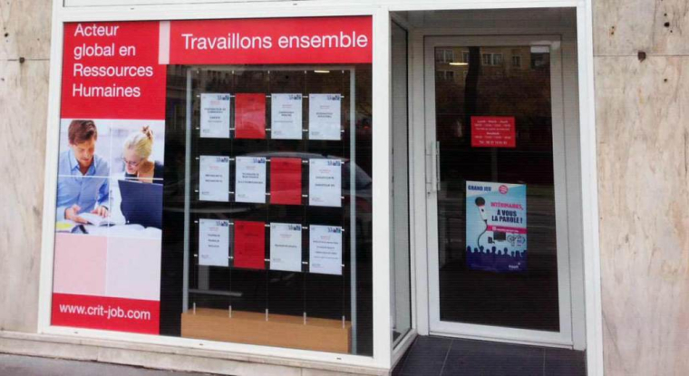 Une agence Groupe Crit. (© Groupe Crit)