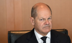 Olaf Scholz à Berlin, en Allemagne, le 21 juin 2023. ( AFP / TOBIAS SCHWARZ )