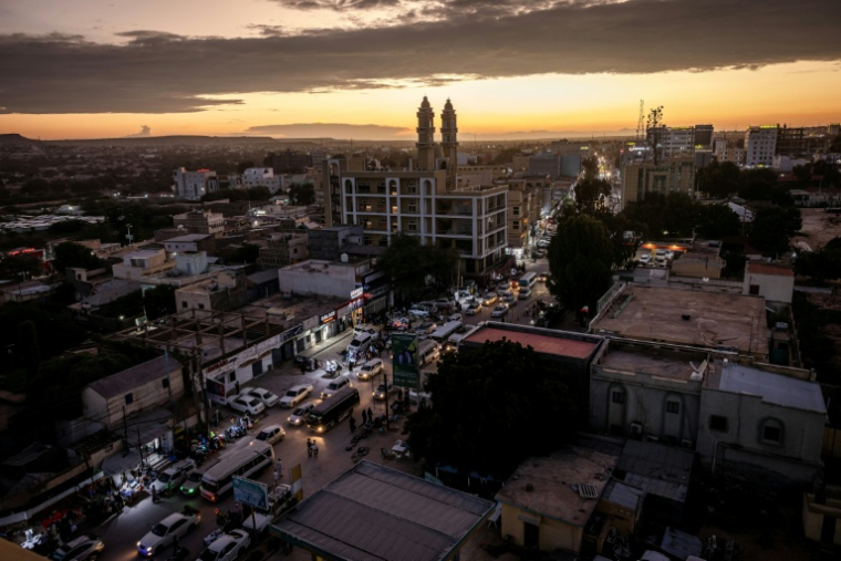 Vue de la ville de Hargeisa, plus grande ville du Somaliland, le 7 novembre 2024 ( AFP / LUIS TATO )