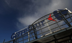 Le logo de Carrefour