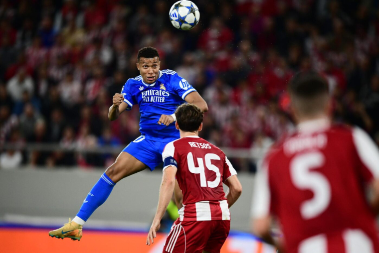 Oui, Kylian Mbappé a marqué un but de la tête !