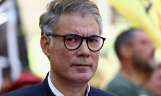 Le premier secrétaire du Parti socialiste, Olivier Faure