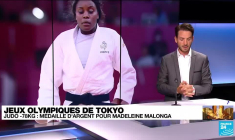 JO de Tokyo : une médaille d'argent pour la judokate Madeleine Malonga