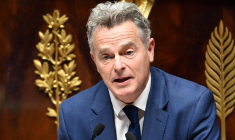 Fabien Roussel, le 23 octobre 2023, à l'Assemblée nationale ( AFP / Bertrand GUAY )