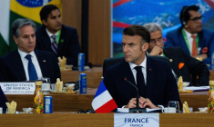 Le président français Emmanuel Macron