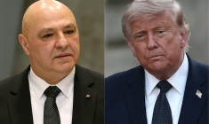 Montage photo du 21 juillet 2026 montrant le président libanais Joseph Aoun (g) et le président américain Donald Trump ( AFP / ANWAR AMRO )