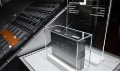 Une batterie de voiture électrique. (illustration) ( AFP / WANG ZHAO )