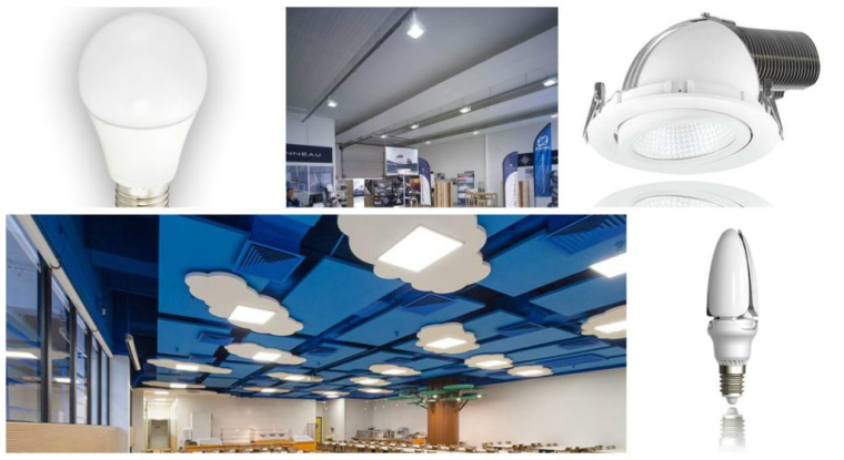 Différents produits développés par Lucibel. (© Lucibel)