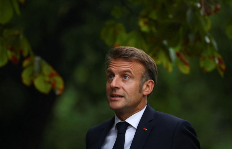 Le président français Emmanuel Macron