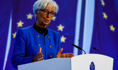 Lagarde, présidente de la BCE, s'adresse aux médias à l'issue de la réunion de politique monétaire du Conseil des gouverneurs à Francfort