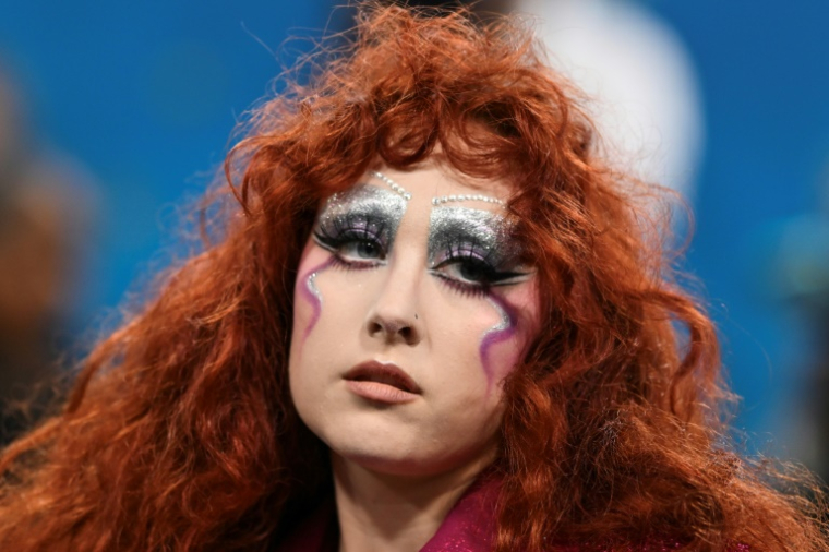 Le chanteuse et compositrice américaine Chappell Roan arrive au Met Gala 2025 au Metropolitan Museum of Art, à New York, le 5 mai 2025 ( AFP / Angela WEISS )