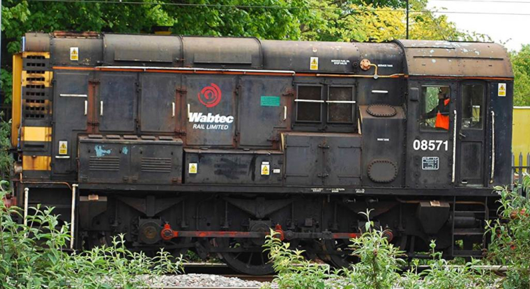 Une lovcomotive Wabtec. (© H. Llewelyn)