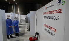 CORONAVIRUS: LÉGÈRE BAISSE DU NOMBRE DE CONTAMINATIONS EN FRANCE