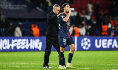 Luis Enrique tendre avec un de ses joueurs