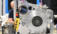 Visite de la production de boîtes de vitesses du groupe Renk