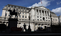 La Banque d'Angleterre à Londres