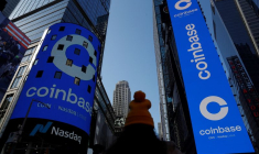 COINBASE VALORISÉE PRÈS DE 100 MILLIARDS DE DOLLARS POUR SES DÉBUTS EN BOURSE
