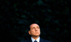 Photo d'archives de l'ancien président du conseil italien Silvio Berlusconi