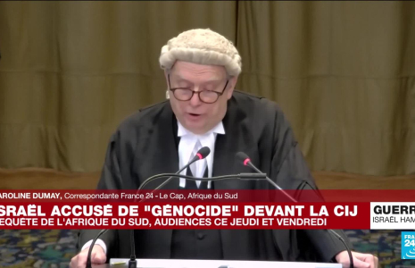 Israël accusé de "génocide" : "L'Afrique du Sud veut "un cessez-le-feu"
