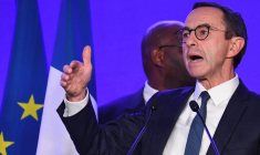 Bruno Retailleau, le 4 décembre 2022, à Paris ( AFP / Alain JOCARD )