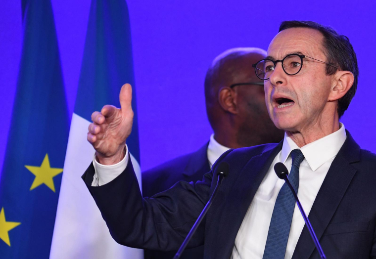 Bruno Retailleau, le 4 décembre 2022, à Paris ( AFP / Alain JOCARD )